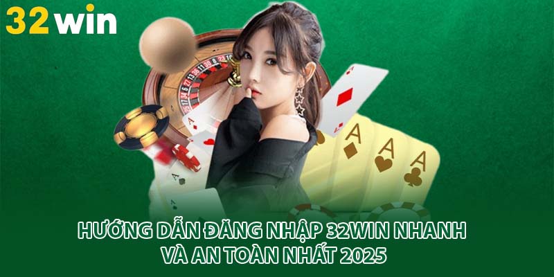hướng dẫn đăng nhập 32win