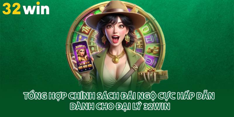 Tổng hợp chính sách đãi ngộ cực hấp dẫn dành cho đại lý 32win